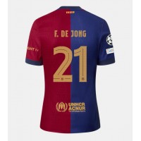 Camisa de time de futebol Barcelona Frenkie de Jong #21 Replicas 1º Equipamento 2024-25 Manga Curta